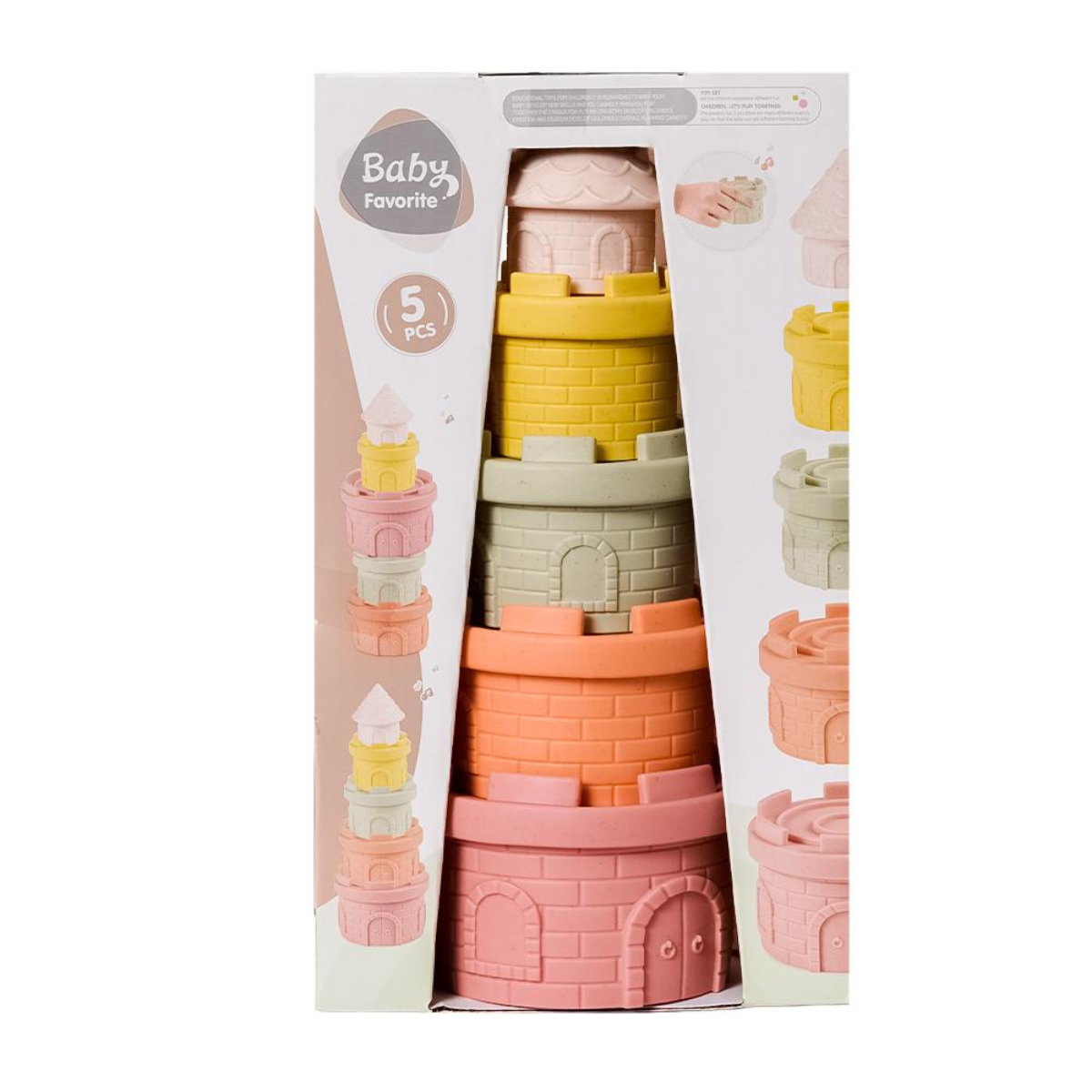 BIOplastic Stapeltoren Kasteel