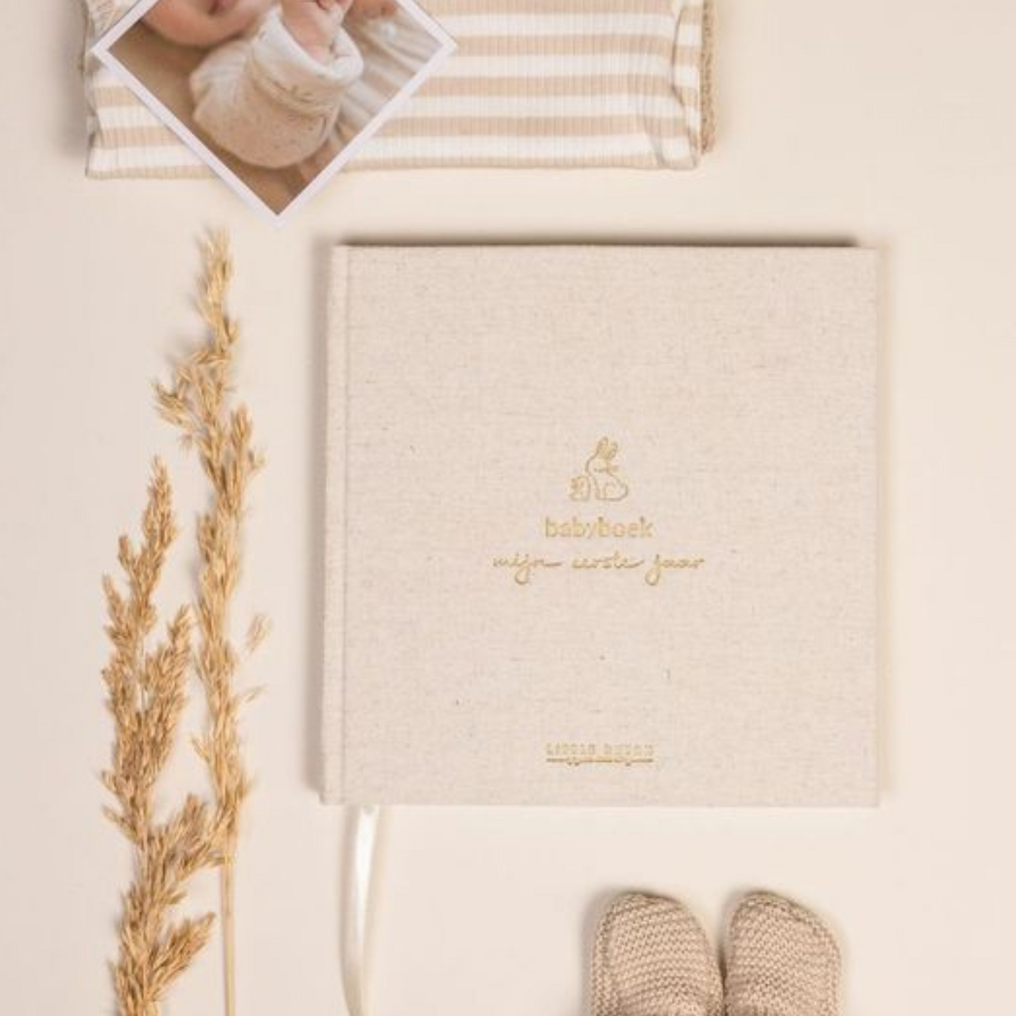 Babyboek 'Mijn eerste jaar' Baby Bunny
