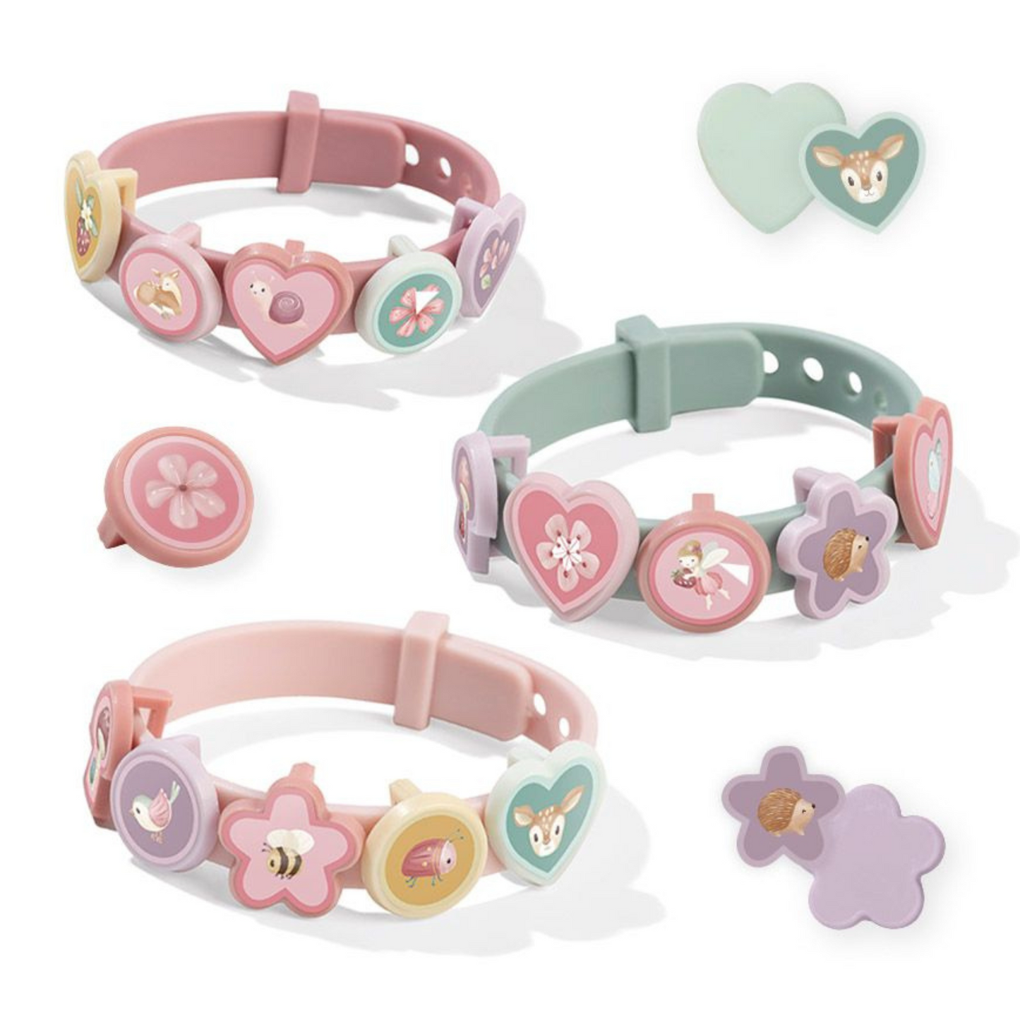 Schuifarmbandjes - Fairy Garden