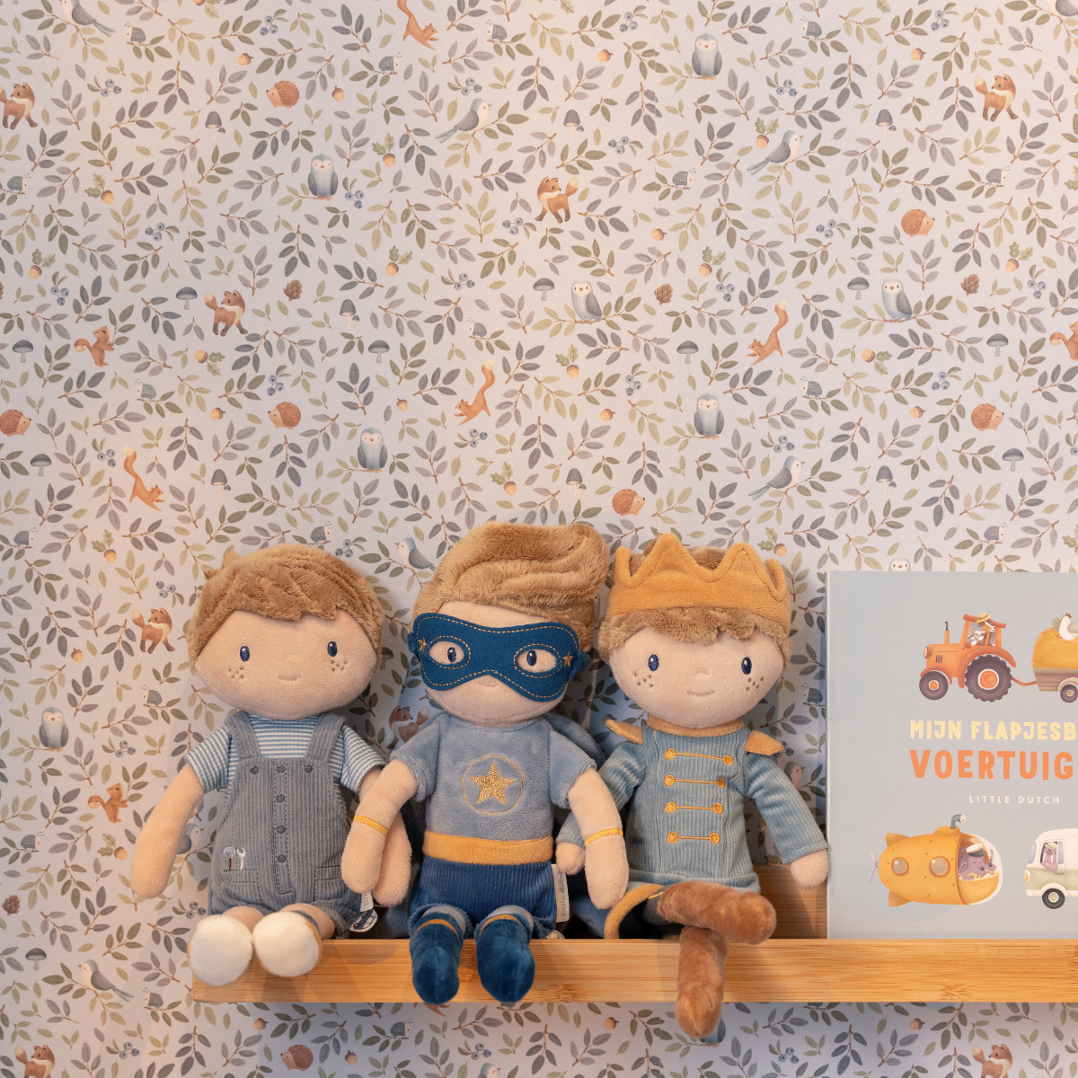 Knuffelpop Prins JIm 35cm