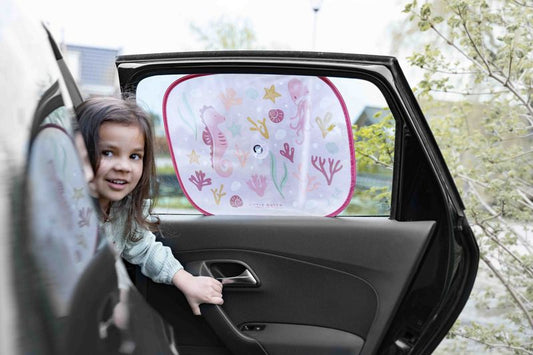 Auto zonneschermen Ocean Dreams Pink