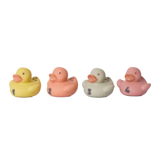 BIOplastic Badeendjes set 4 delig - zonder gaatjes