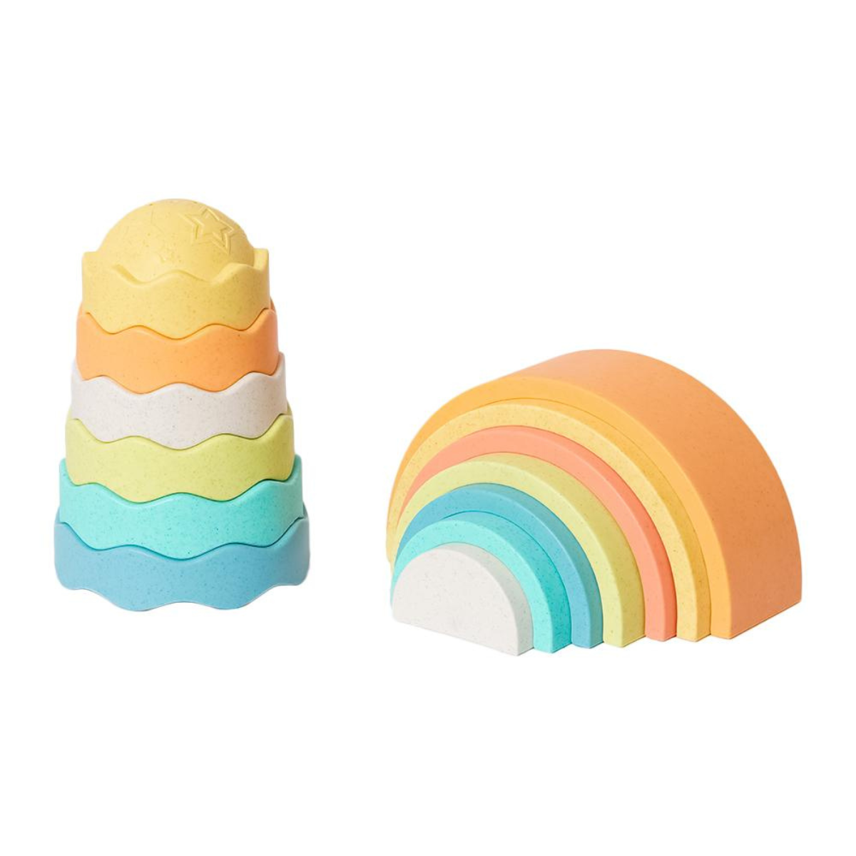 BIOplastic Stapeltoren Regenboog en Ijs