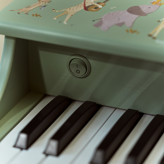 Houten Piano Groen - Safari Friends
