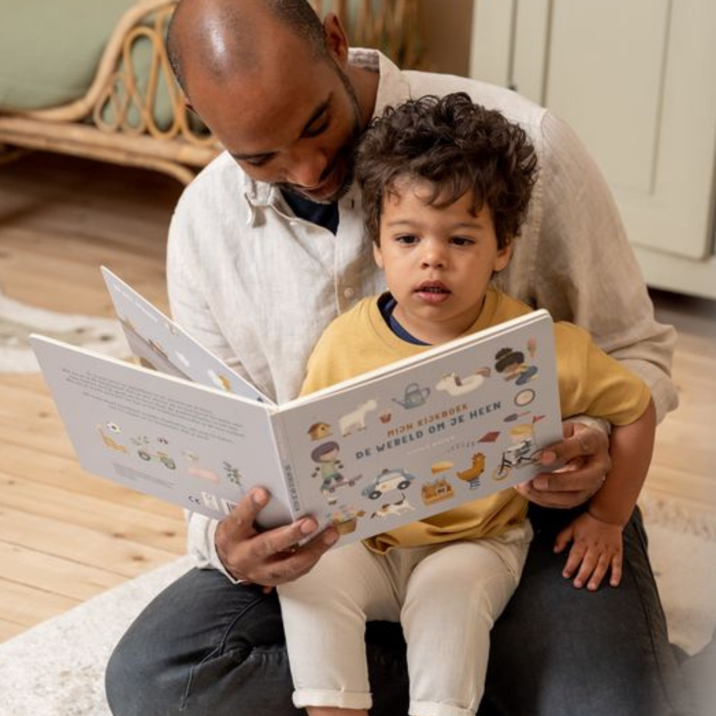 Kinderboek Mijn kijkboek, de wereld om je heen