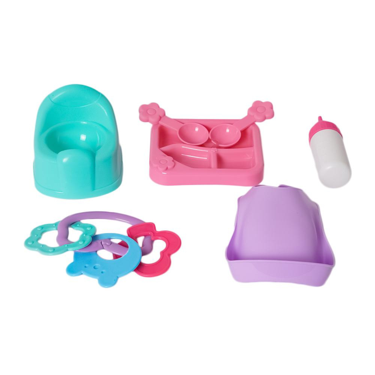 Baby pop speelset Lunabebe Paars