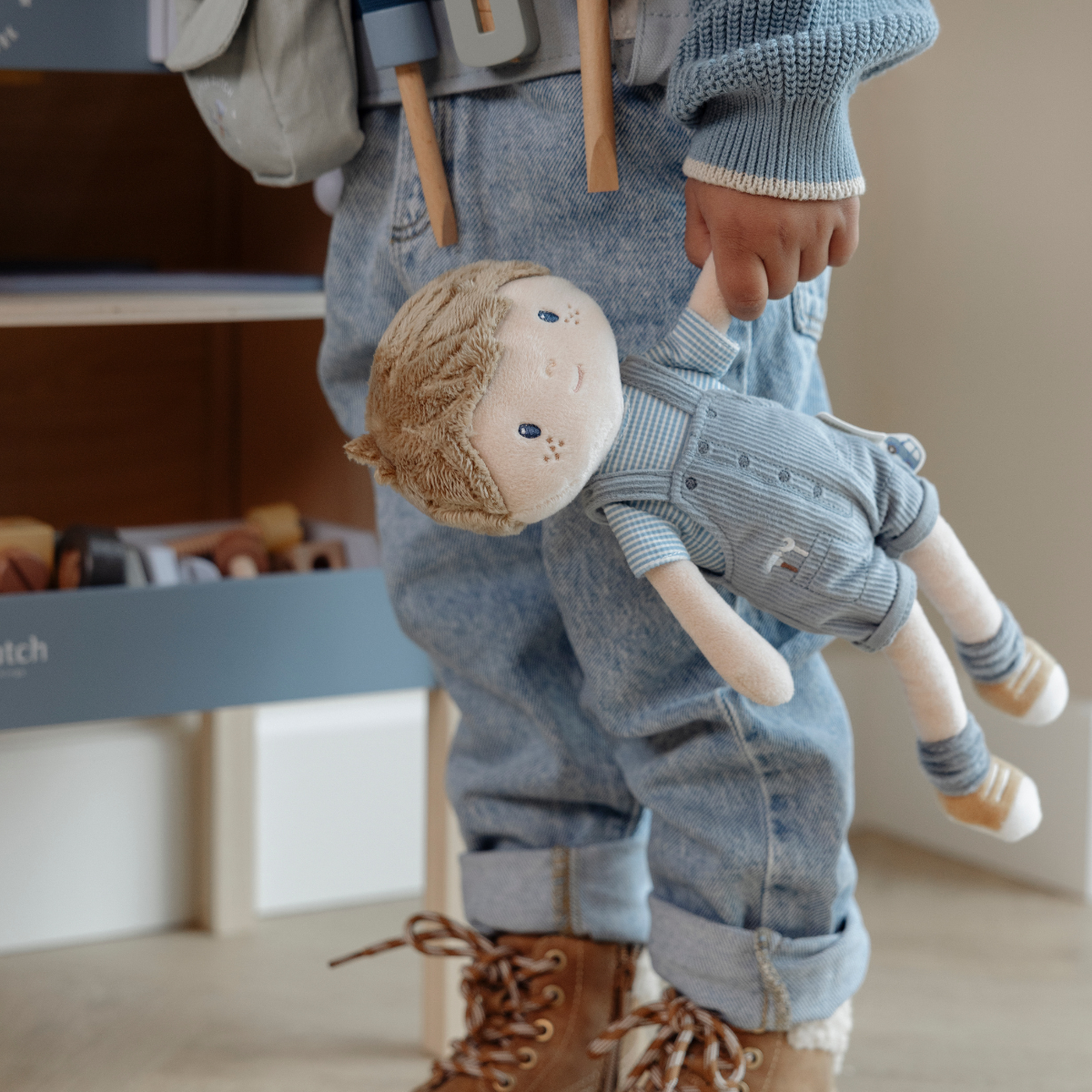 Knuffelpop Jim 35 cm