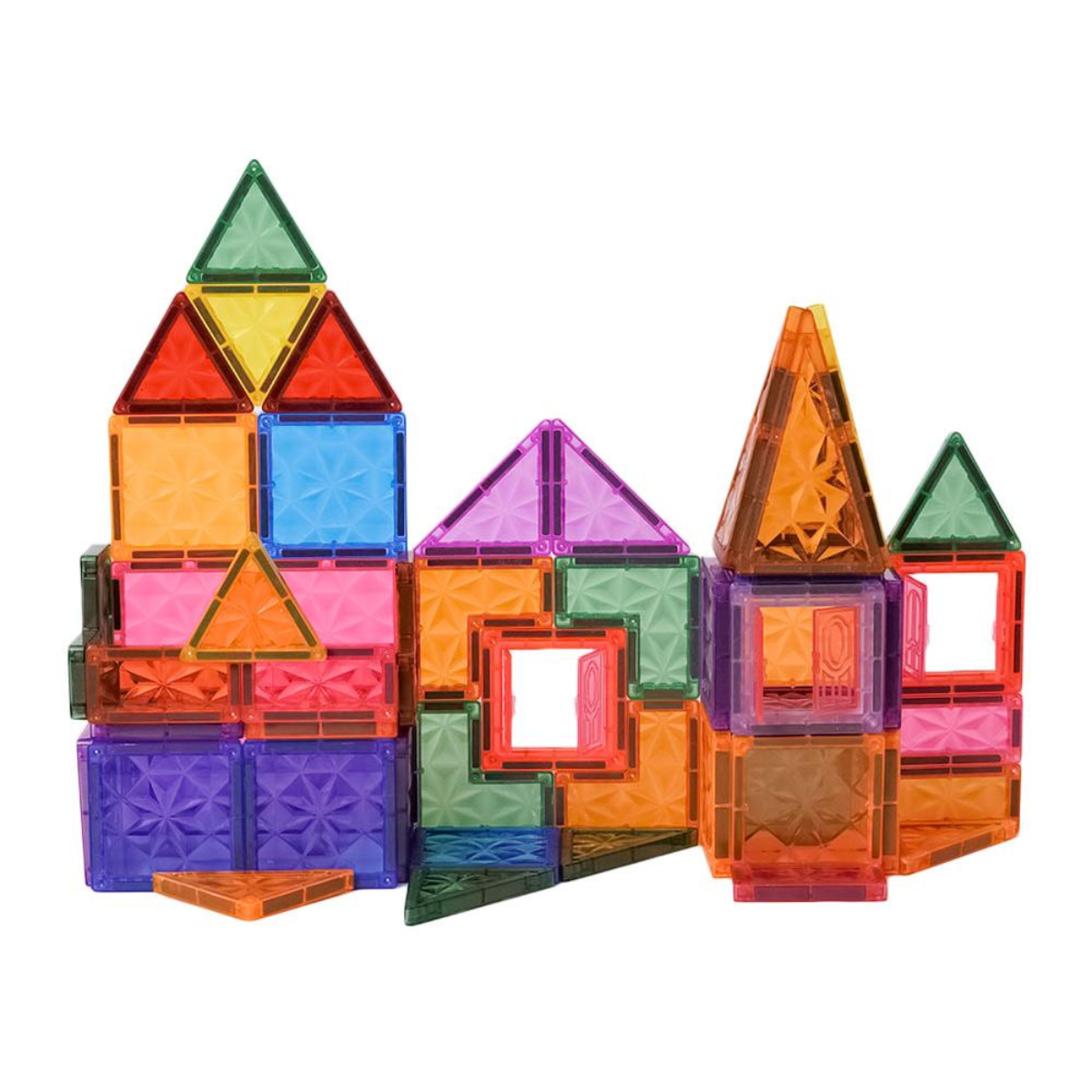Magnetische Tegels Regenboog - 60 stuks - 5,5 x 5,5 cm