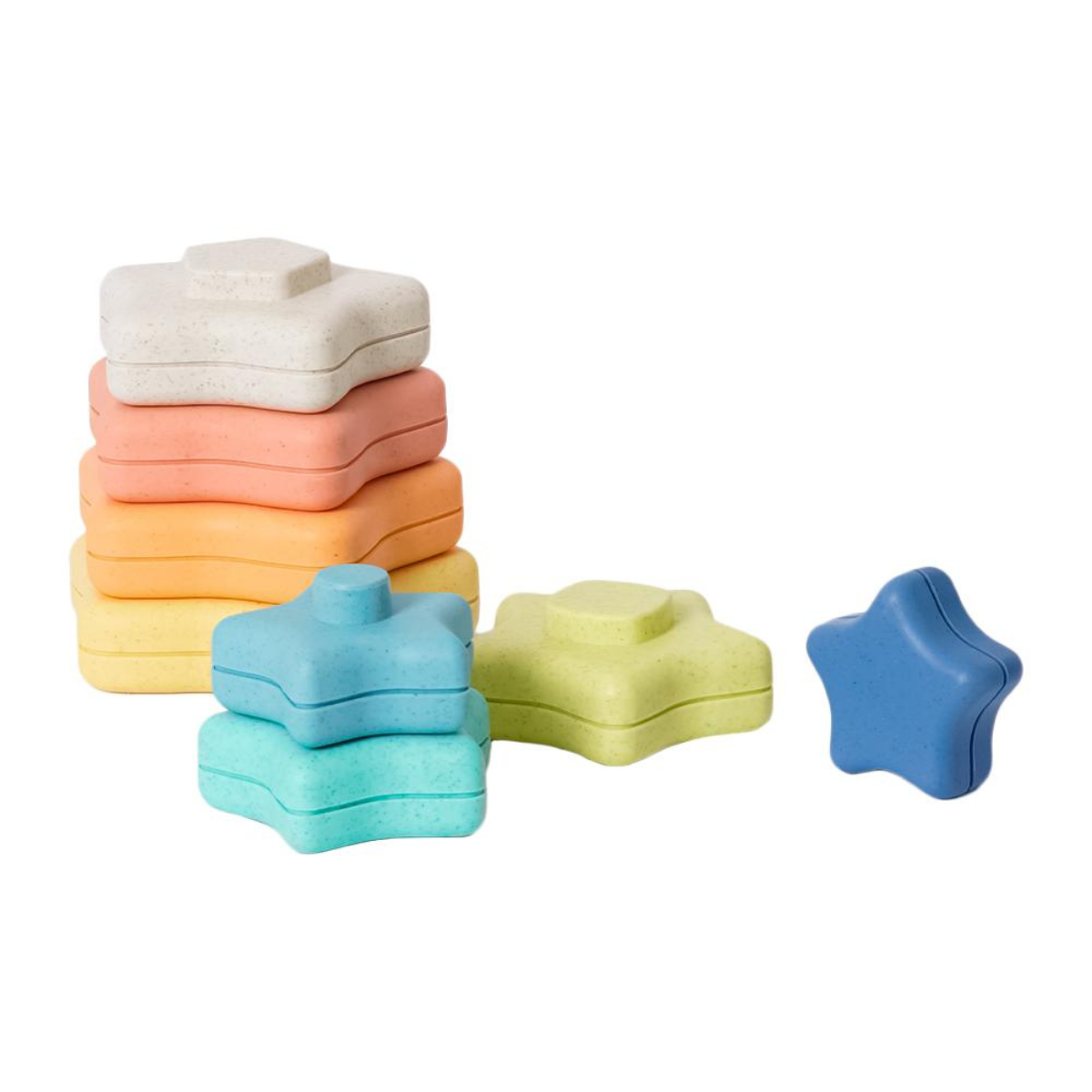 BIOplastic Stapeltoren Ster 8-delig
