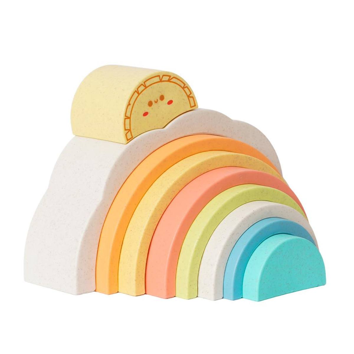 BIOplastic Stapeltoren Regenboog 9-delig