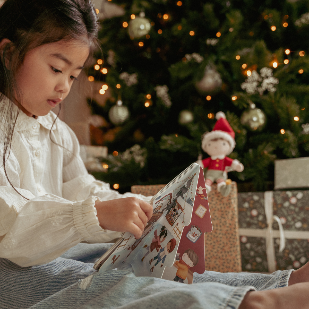 Kerstboek met kleine Jim