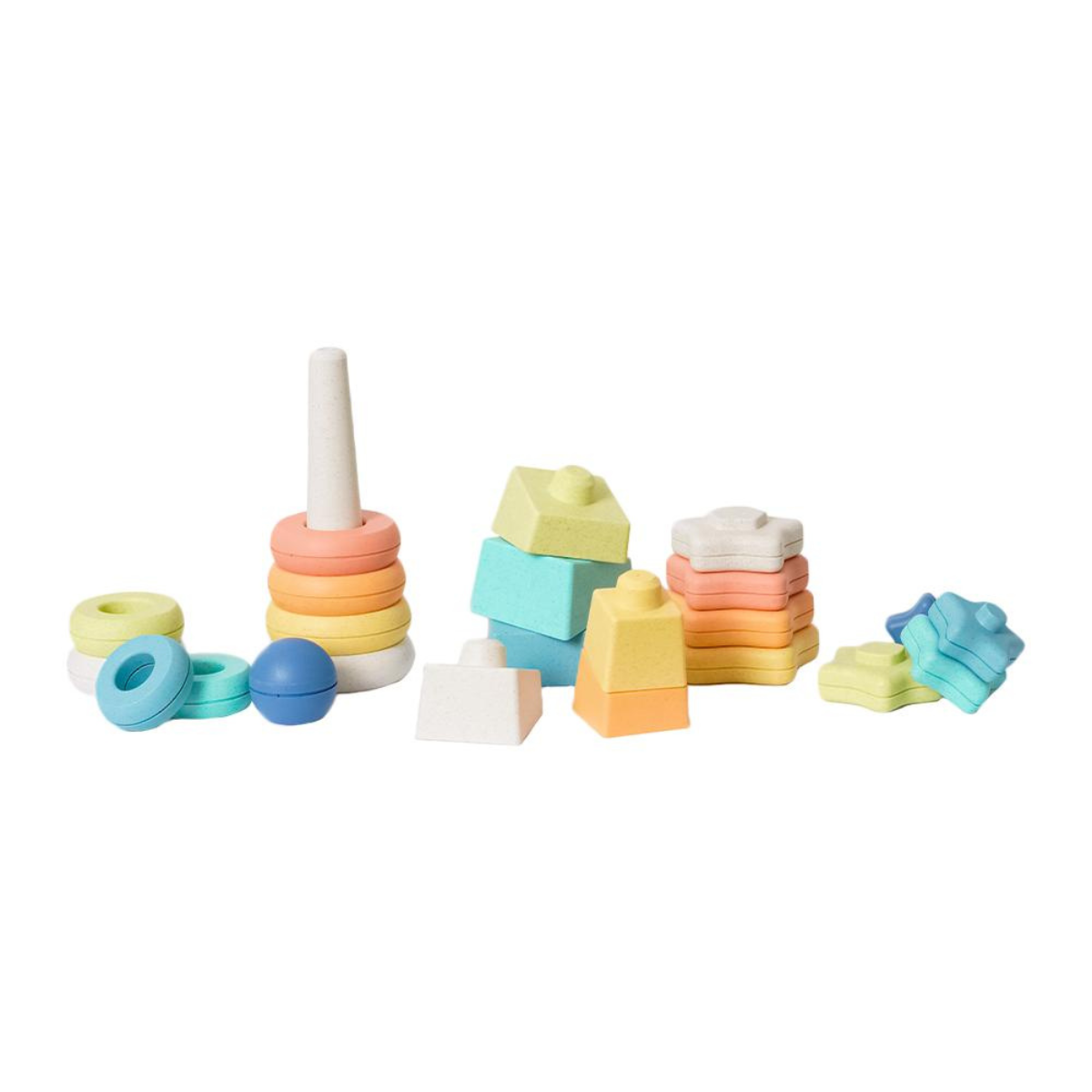 BIOplastic Stapeltoren Vormenset 23-delig