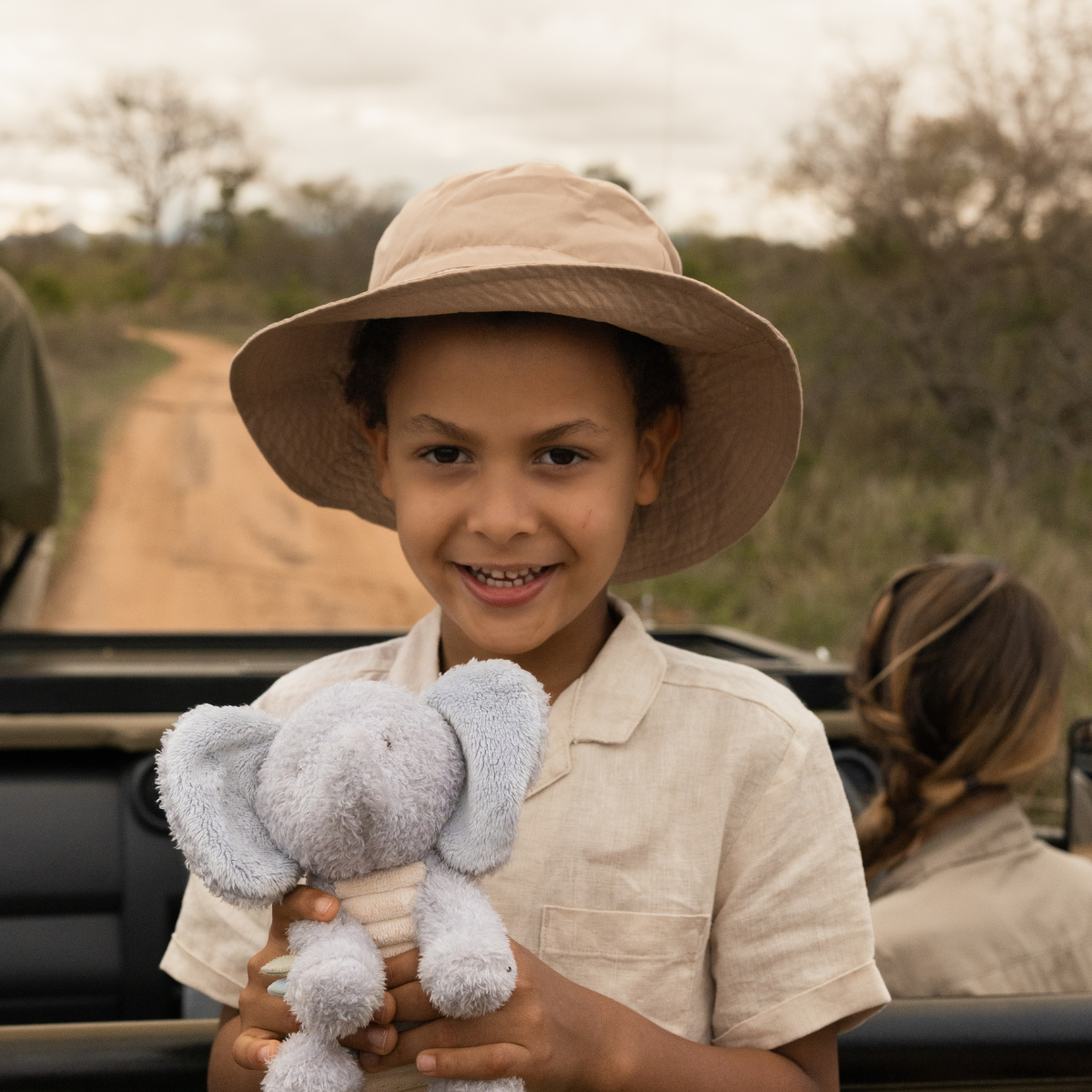 Knuffel Olifant - Safari Friends
