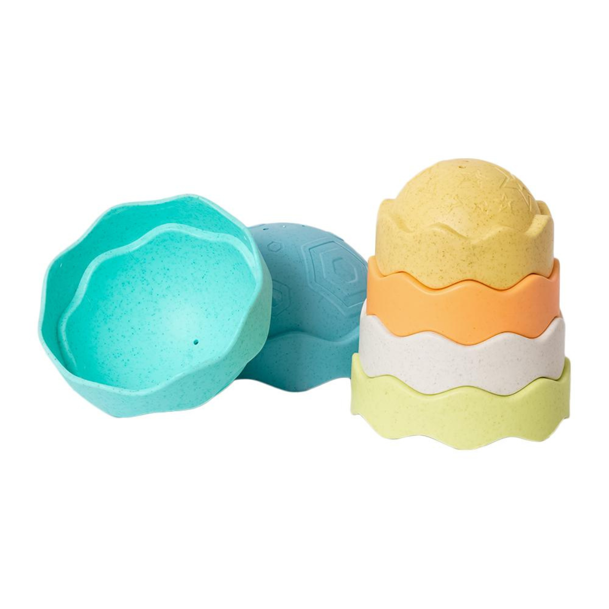 BIOplastic Stapeltoren Regenboog en Ijs