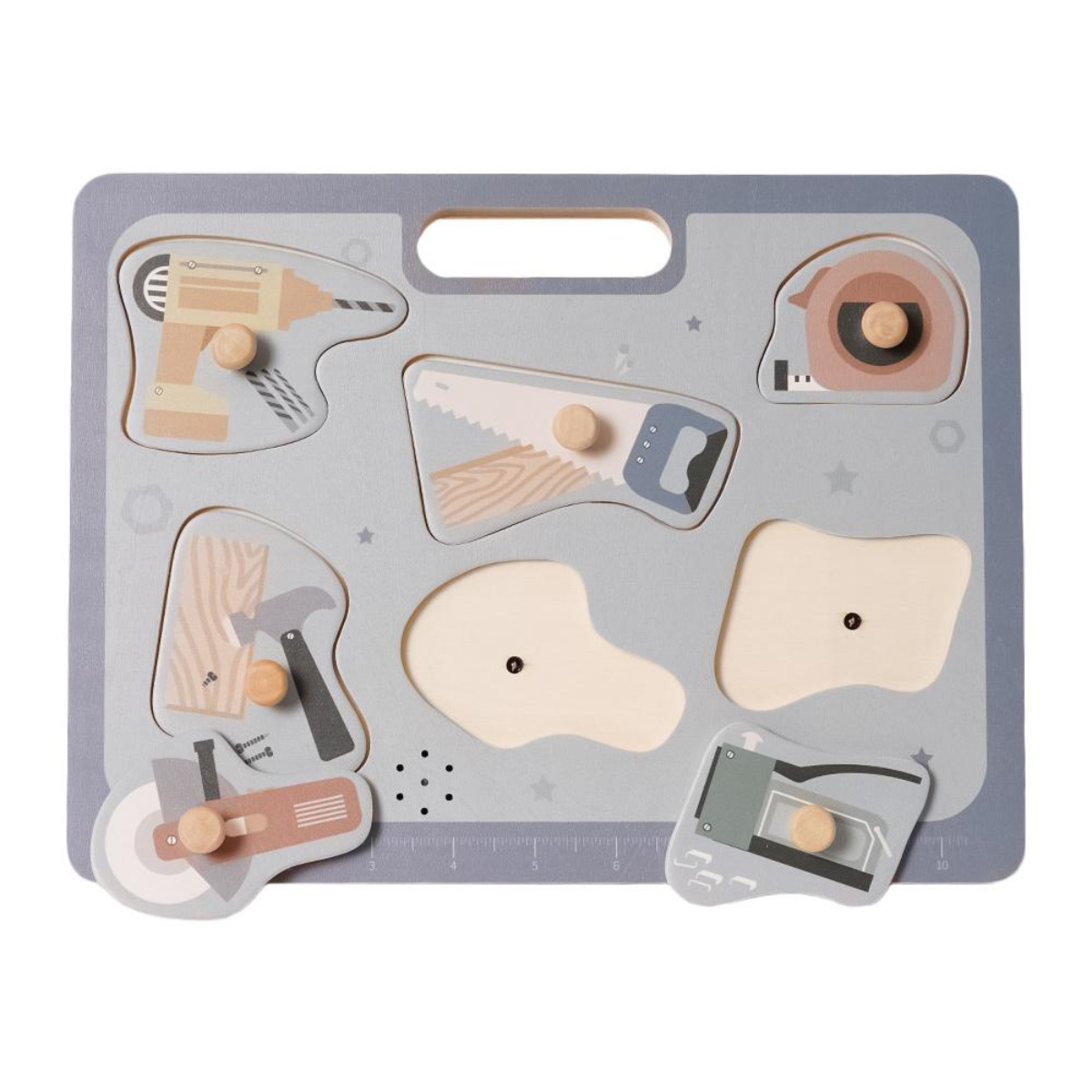 Houten Geluidenpuzzel Gereedschap