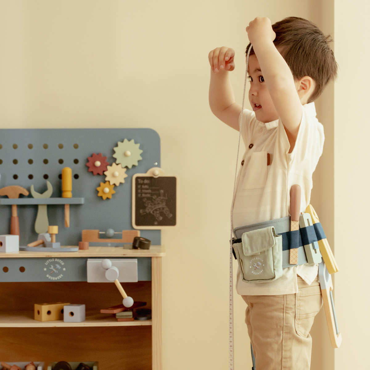 Houten werkbank