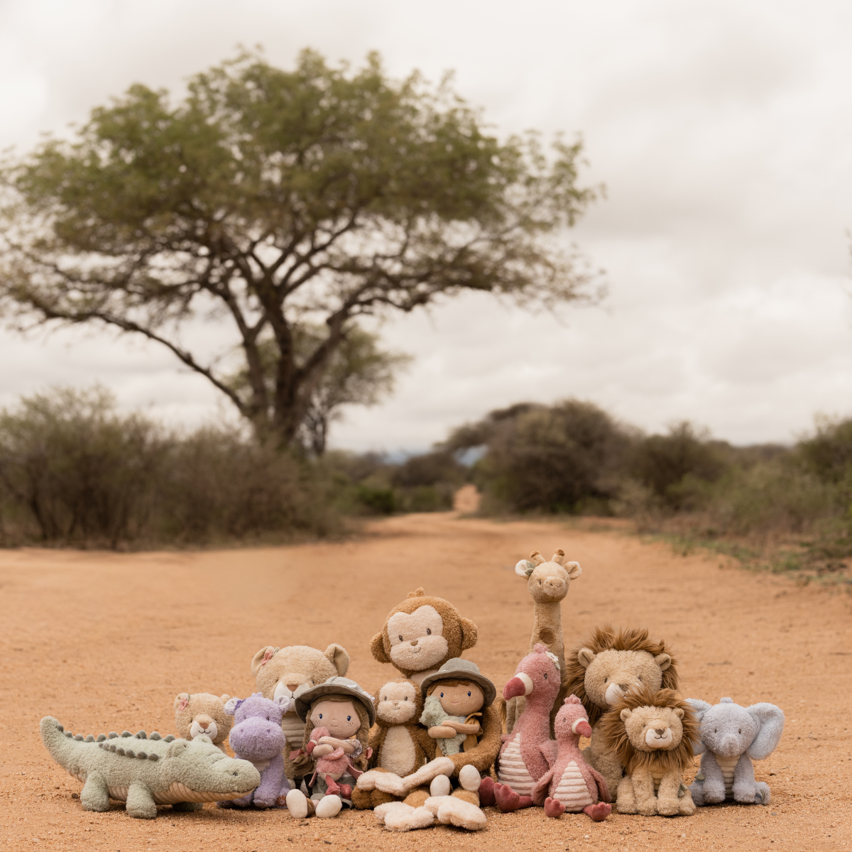 Knuffel Giraf - Safari Friends
