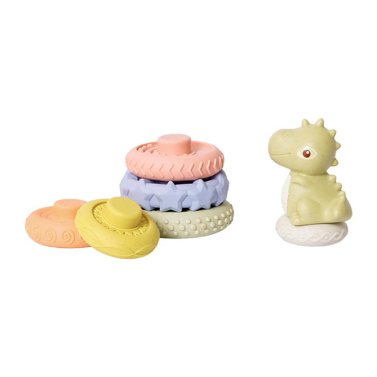 BIOplastic Stapeltoren dino 7-delig