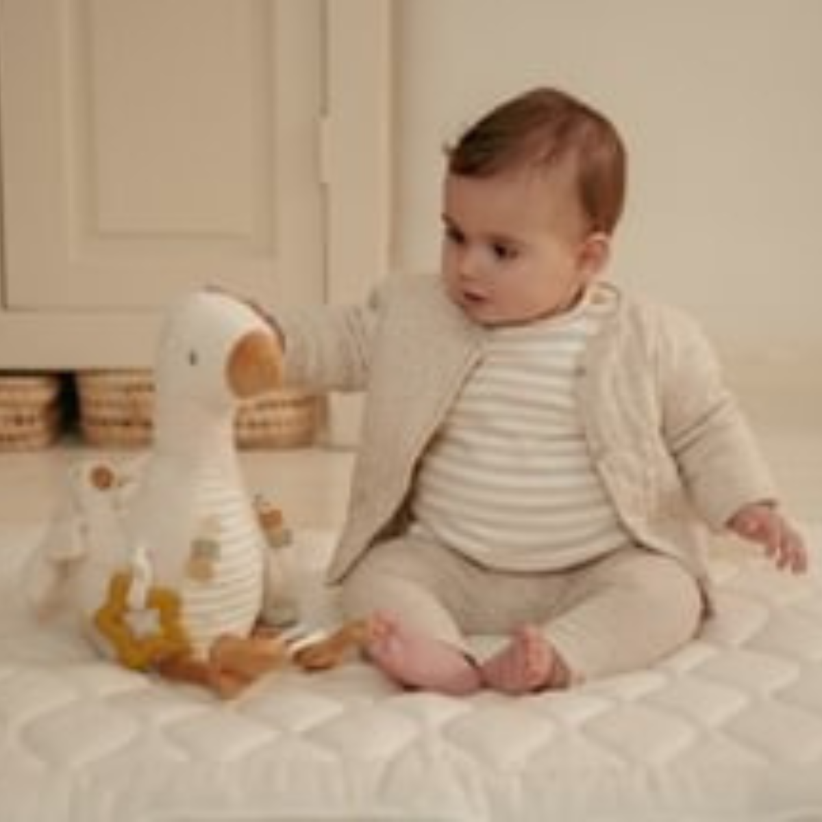 Activiteitenknuffel Little Goose
