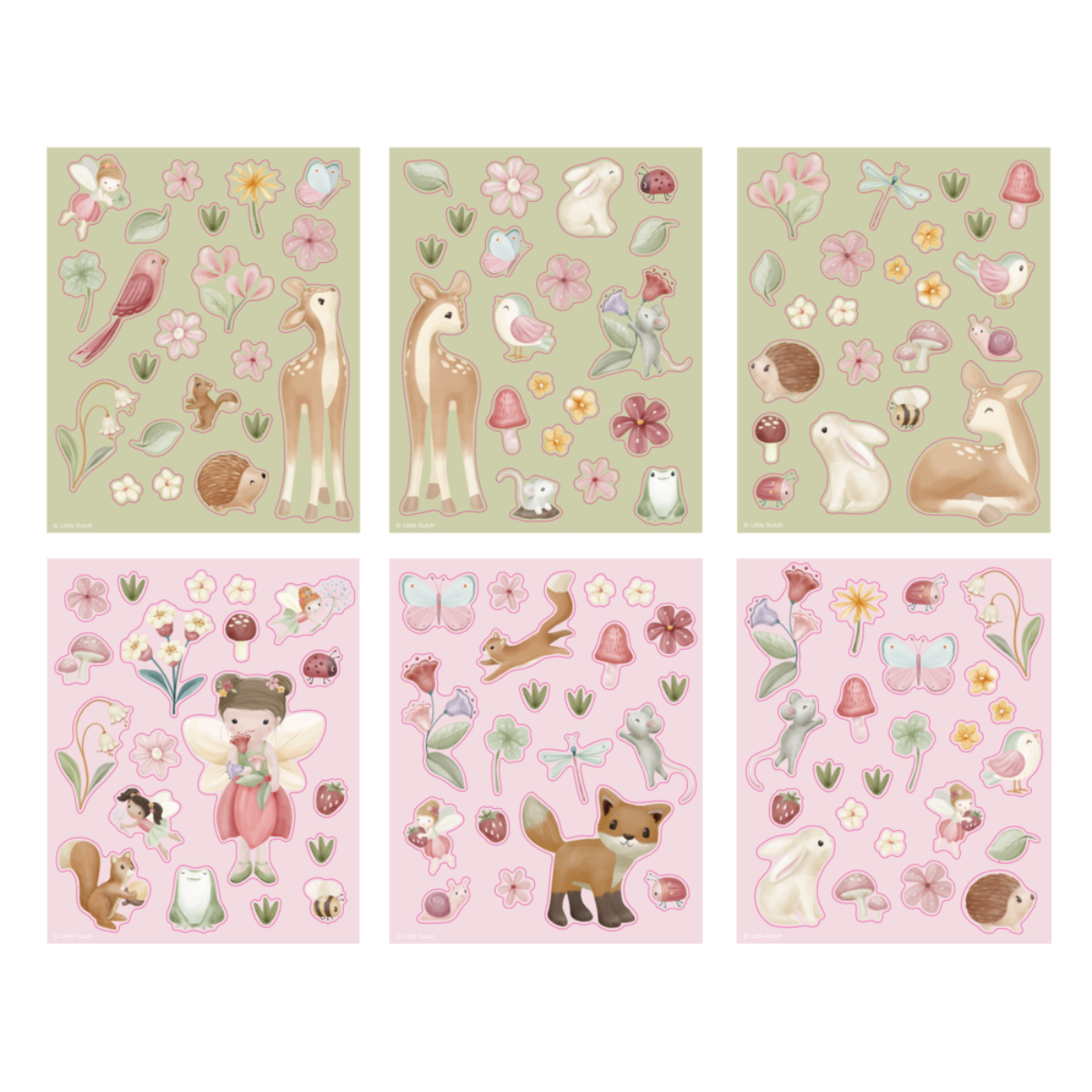 Stickerset Fairy Garden