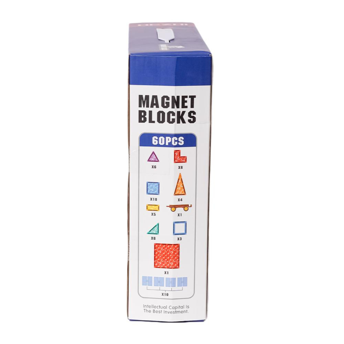 Magnetische Tegels Regenboog - 60 stuks - 5,5 x 5,5 cm