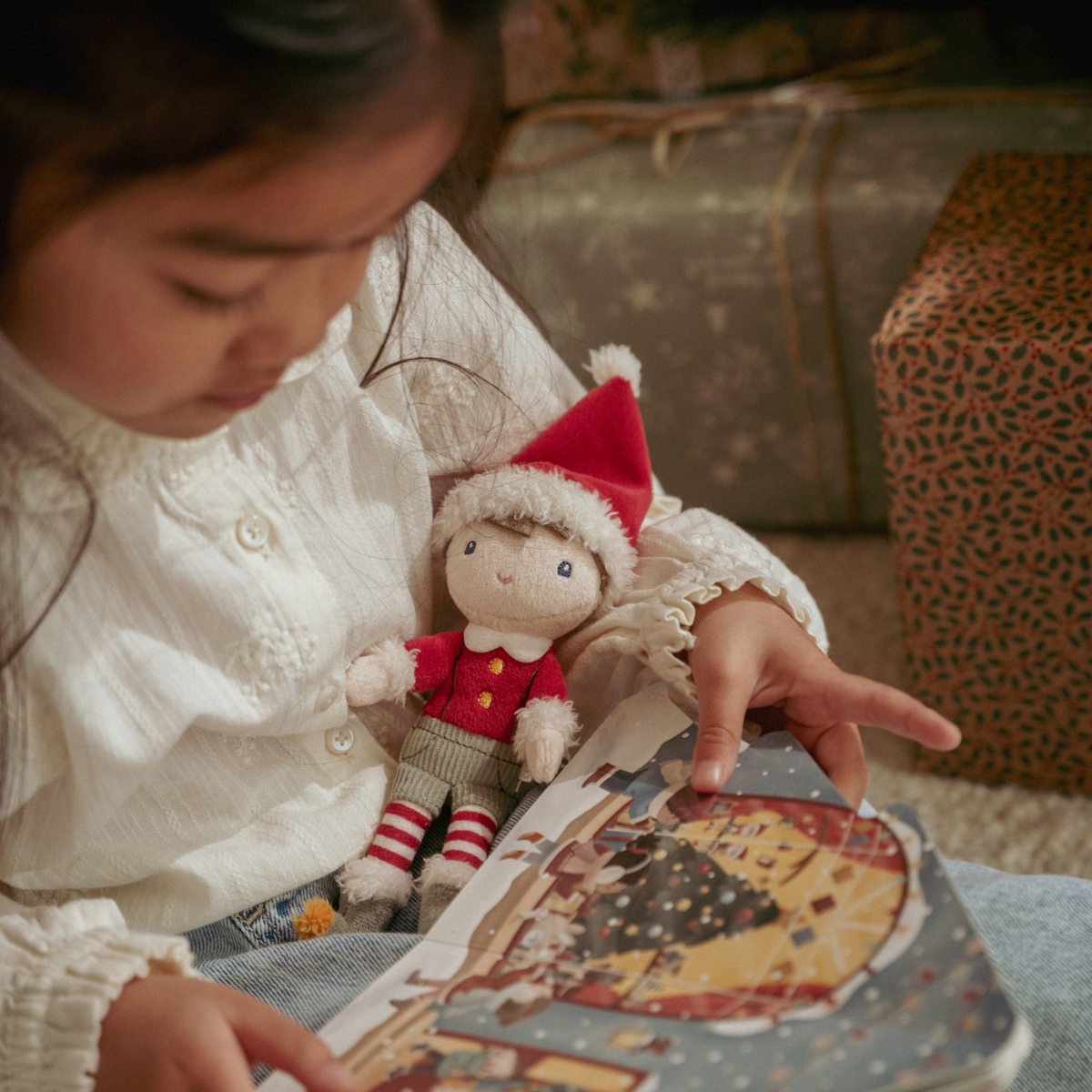 Kerstboek met kleine Jim