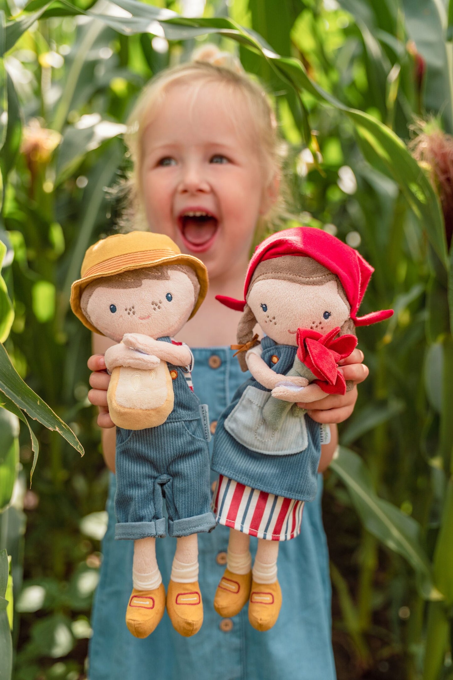 Knuffelpop Hollandse Jim 35cm