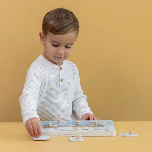 Little Dutch houten geluidenpuzzel Sailors Bay