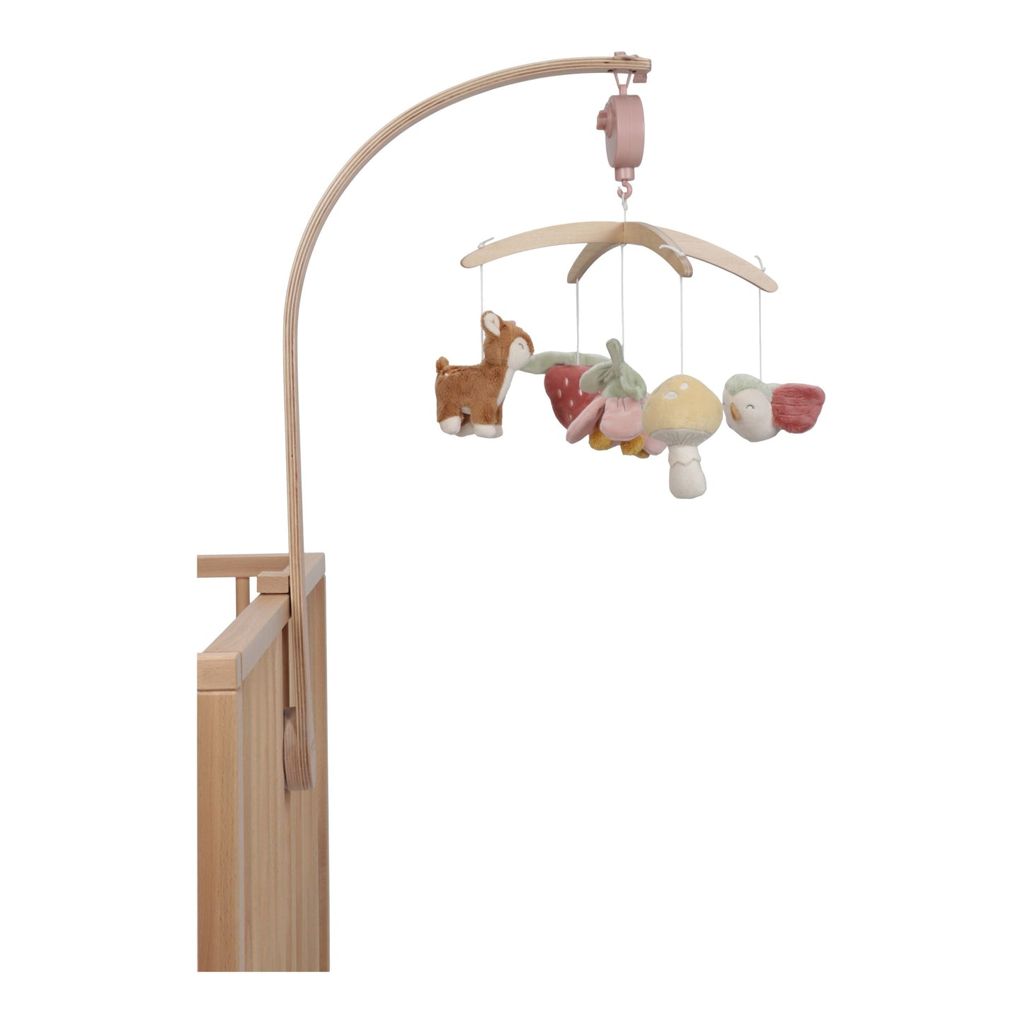 Houten muziekmobiel - Fairy Garden