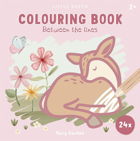 Boekje kleuren binnen de lijntjes Fairy Garden