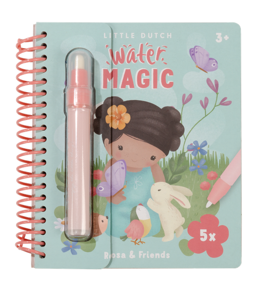 Waterkleurboek Rosa & Friends