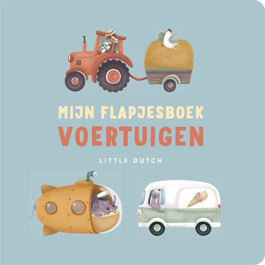 Kinderboek Mijn Flapjesboek – voertuigen