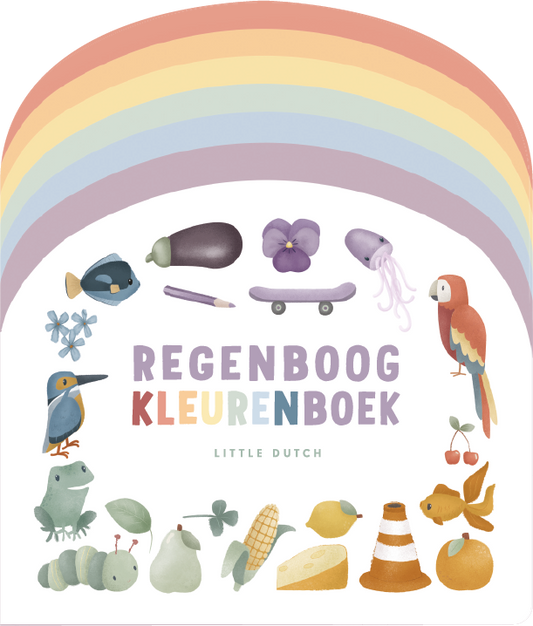 Kinderboek Regenboog Kleurenboek