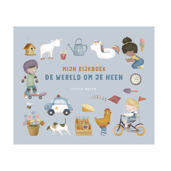 Kinderboek Mijn kijkboek, de wereld om je heen