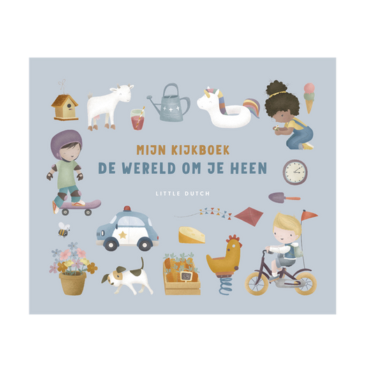 Kinderboek Mijn kijkboek, de wereld om je heen